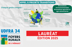UDFRA 34 Lauréat Appel à projet Crédit agricole Languedoc Transition